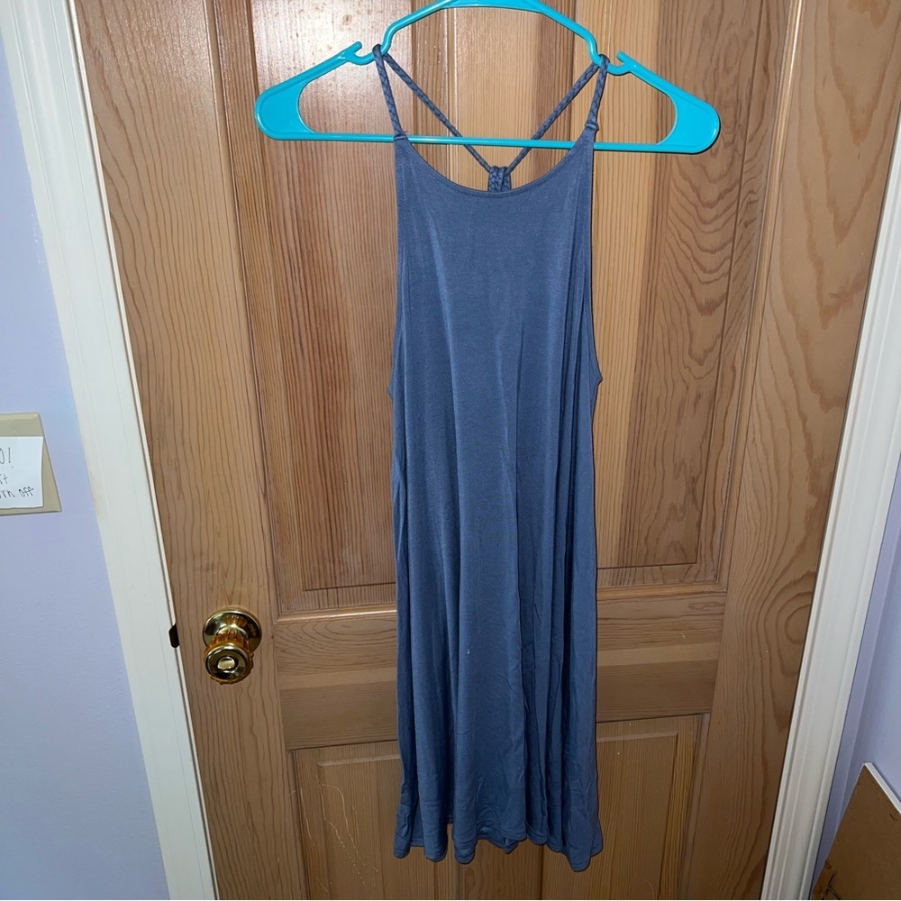 SOLD | American Eagle - Blue Swing Dress - Picture 1 of 3
